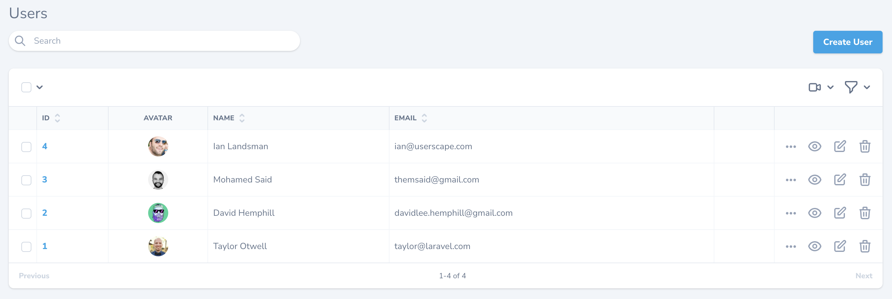 Table Column Borders